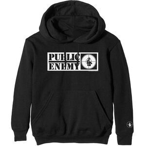 Public Enemy Unisex Adult Crosshairs Logo Hoodie / Black